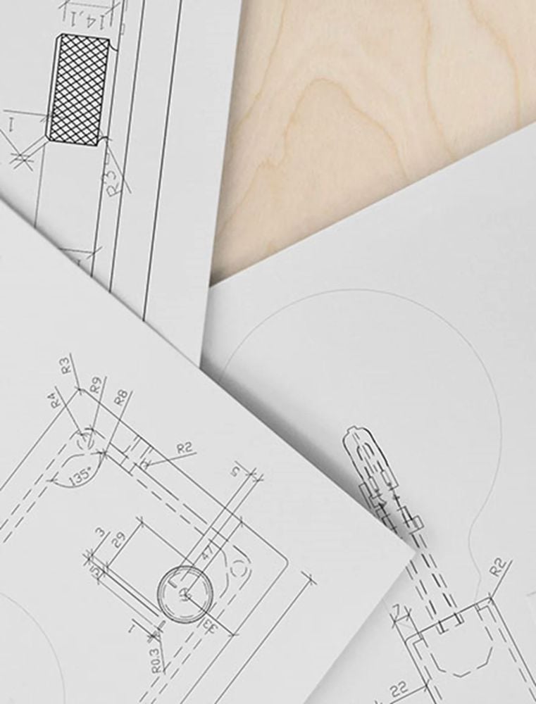 taf architects control lamp drawings muuto